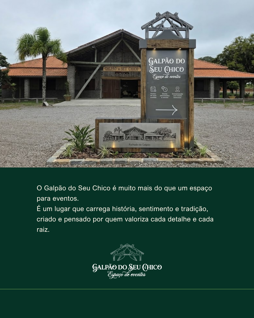 Fachada Galpão do Seu Chico